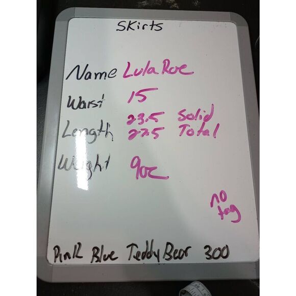 LuLaRoe Skirt Ladies Medium‎ Yellow Floral Pull On Waist - Picture 6 of 6